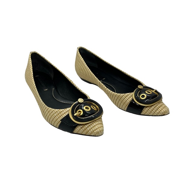 BCBGMaxAzria Ratan Point Toe Belted Flats - Picture 5 of 9